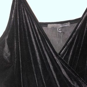 Black Velvet Jumpsuit